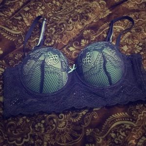 New blue lace 34B bra